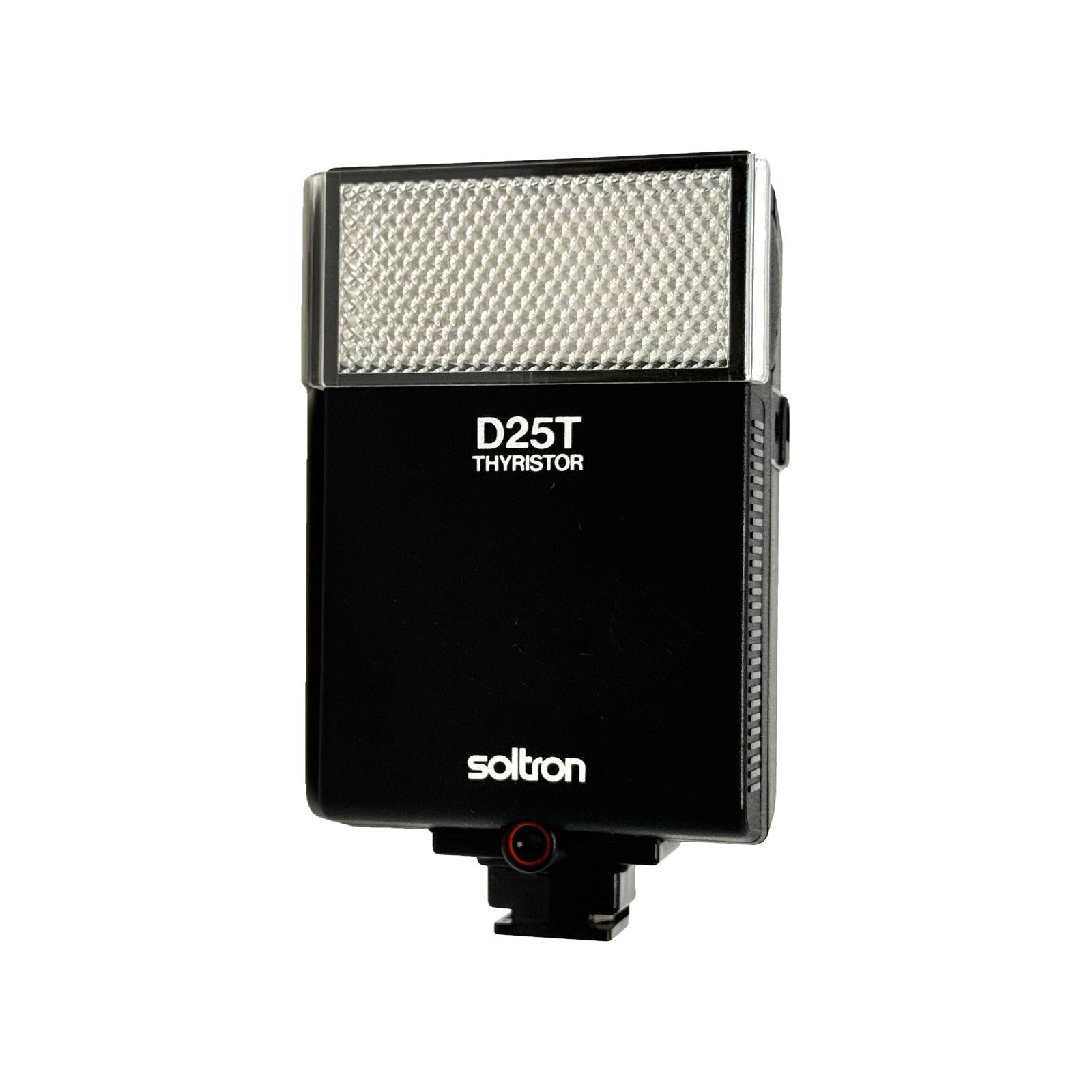 Soltron D25T Thyristor Auto Flash Shoe Mount with Diffuser Panel and Case