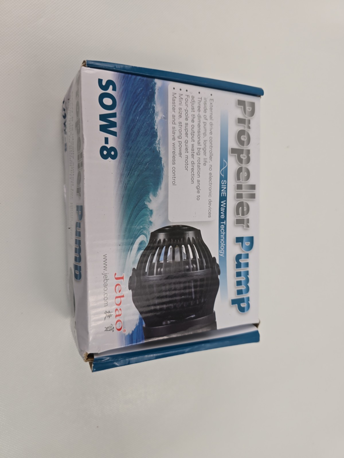 Jebao SOW-8 Wave Maker Flow Pump with Controller for Marine Reef Aquarium
