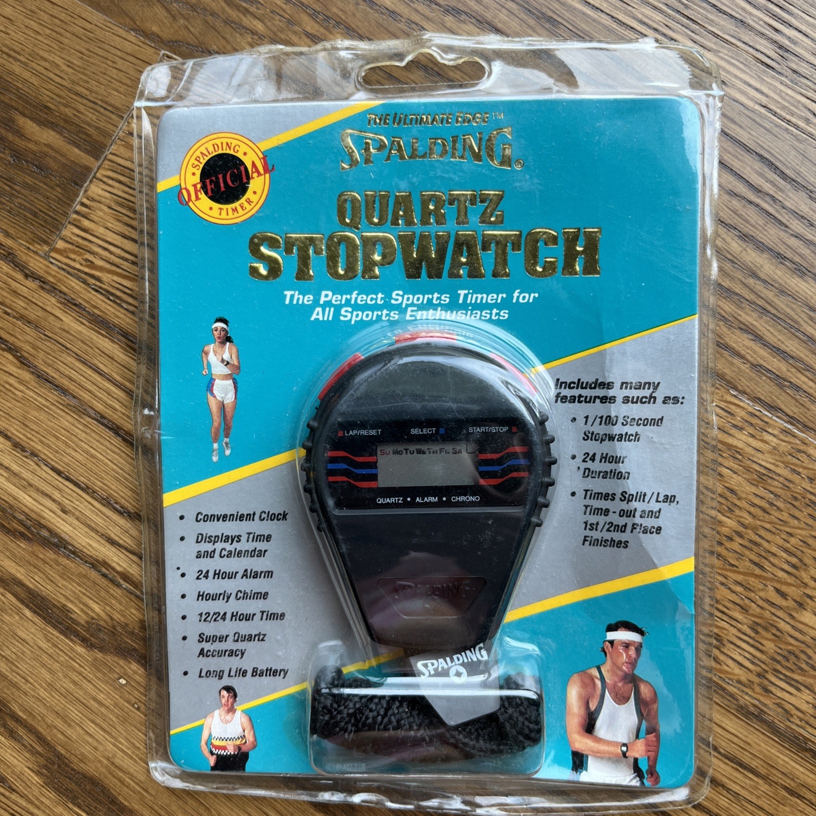 Rare 1996 Spalding Quartz Stopwatch Timer NOS Vintage Factory Sealed