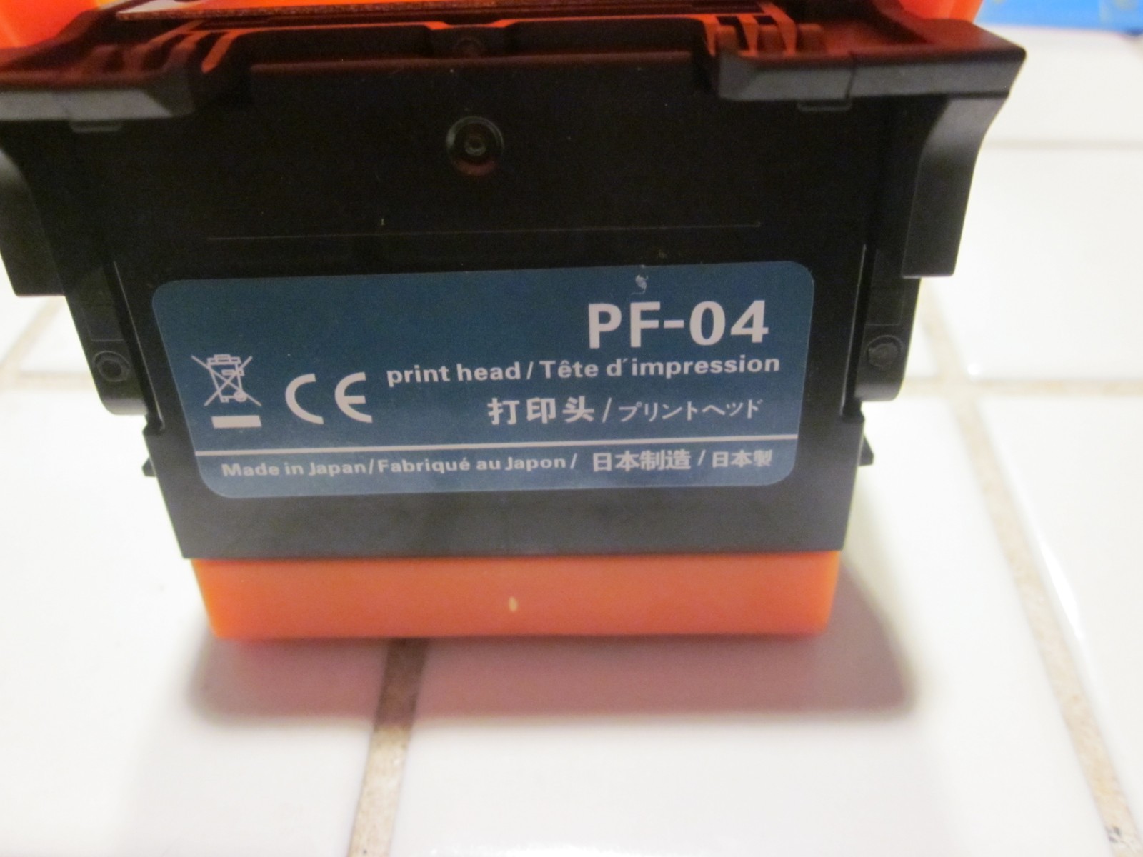 PF-04 Printhead for Canon Used Unable to Test Parts or Repair