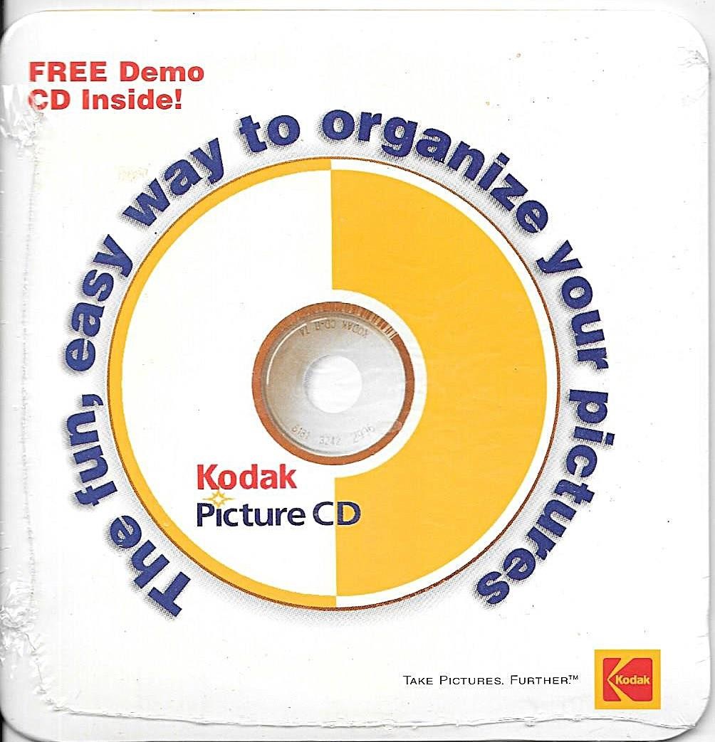 Vintage Software KODAK Picture CD Free Demo CD 1999 - New Unopened