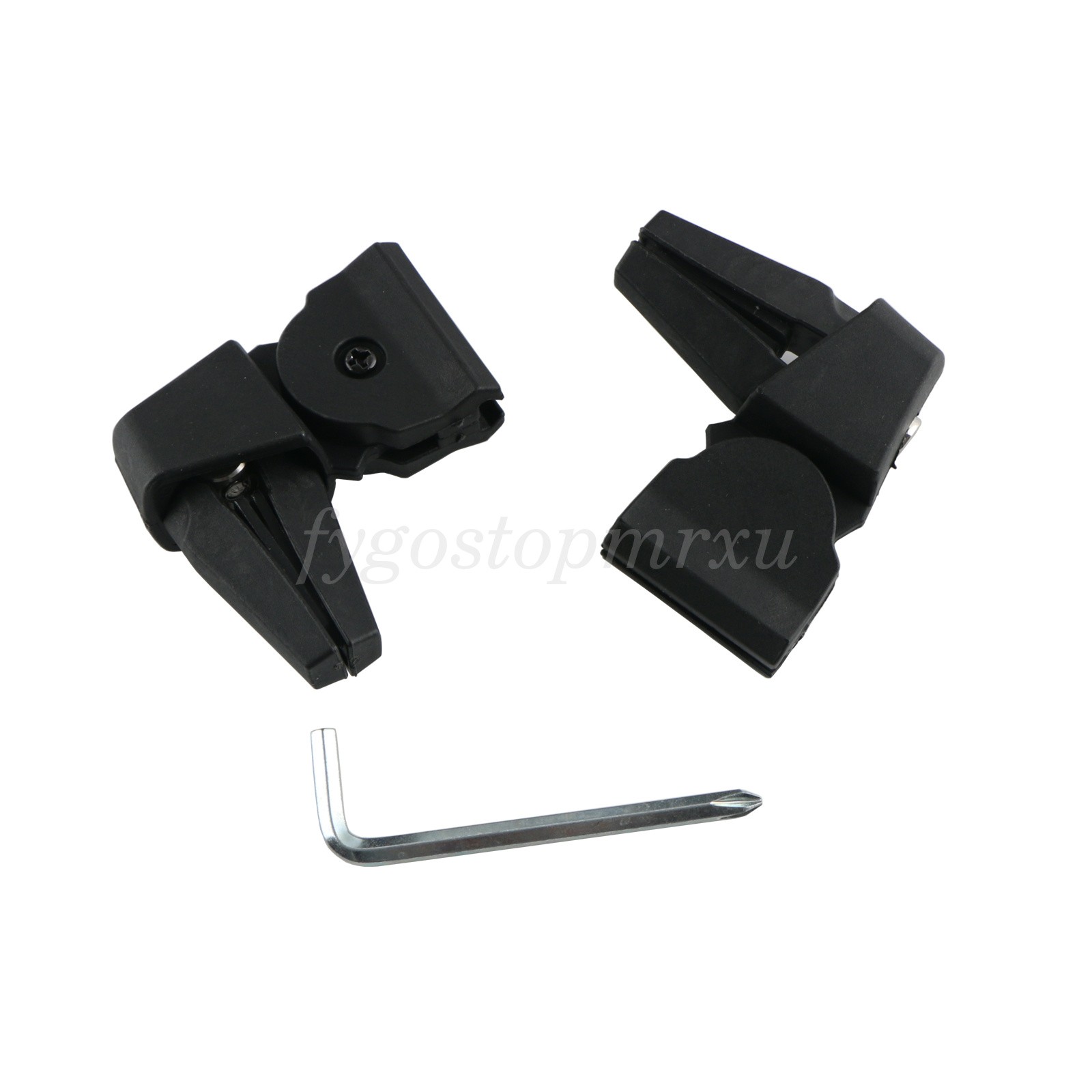 Adjustable Clip-On Windshield Extension Spoiler Windscreen Deflector Motorcycle