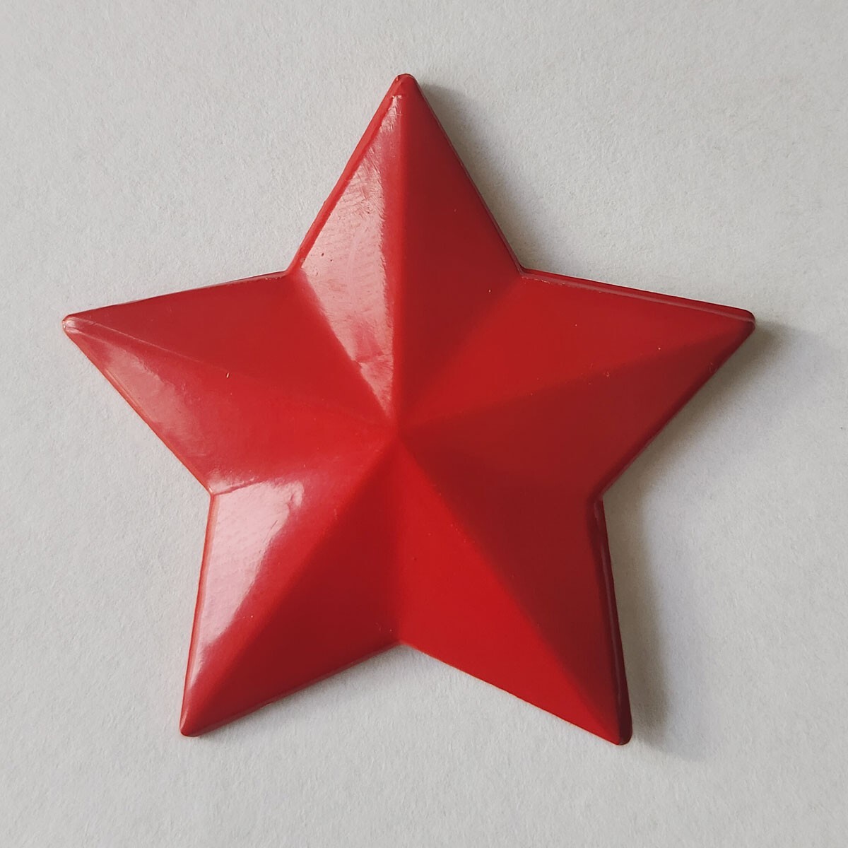 Surplus Chinese PLA Army Red Star Badge Type 65 Cap Bagde