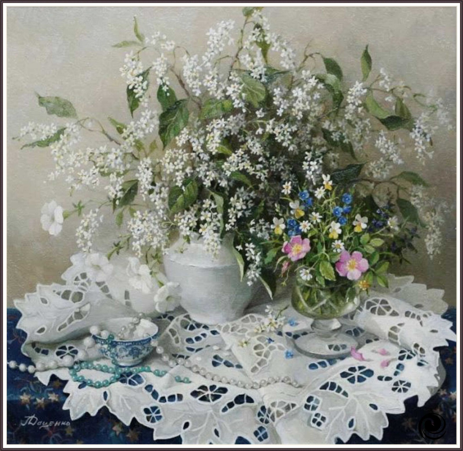 Morning Tea 884 - Chart Counted Cross Stitch Pattern Xstitch