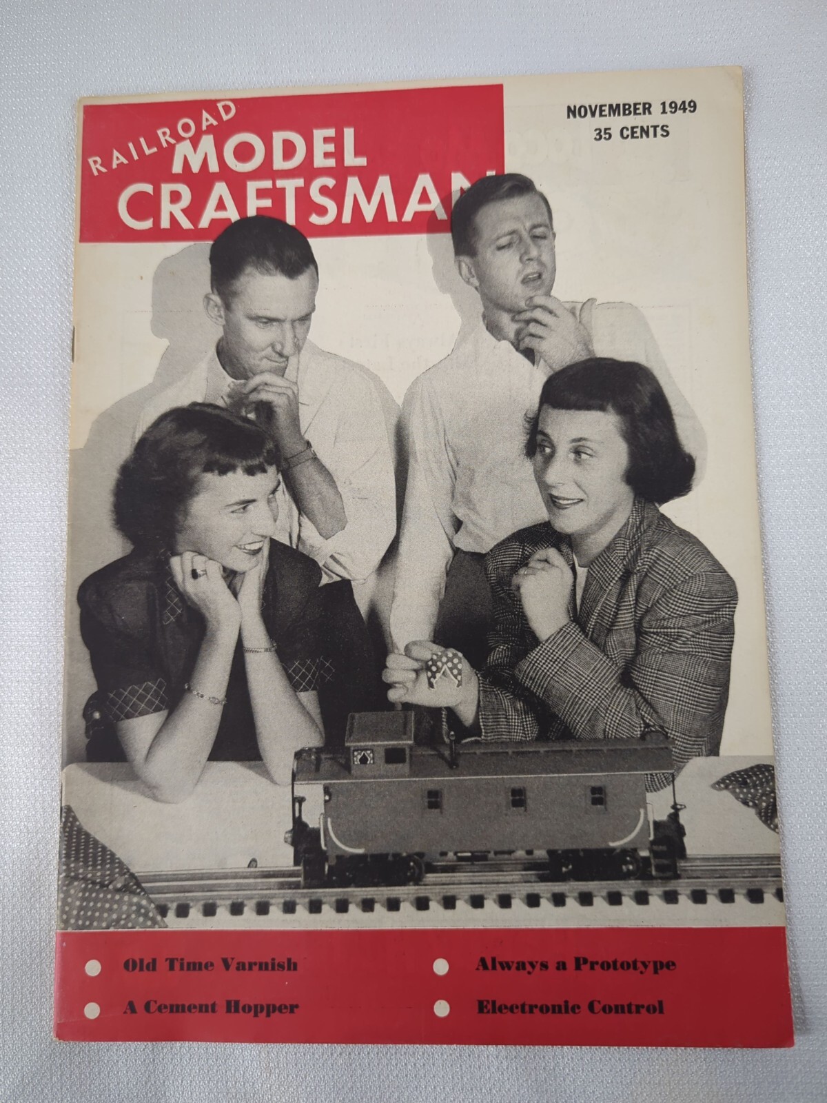 Railroad Model Craftsman November 1949 Vol. 18 No. 6 (IE) (8W)