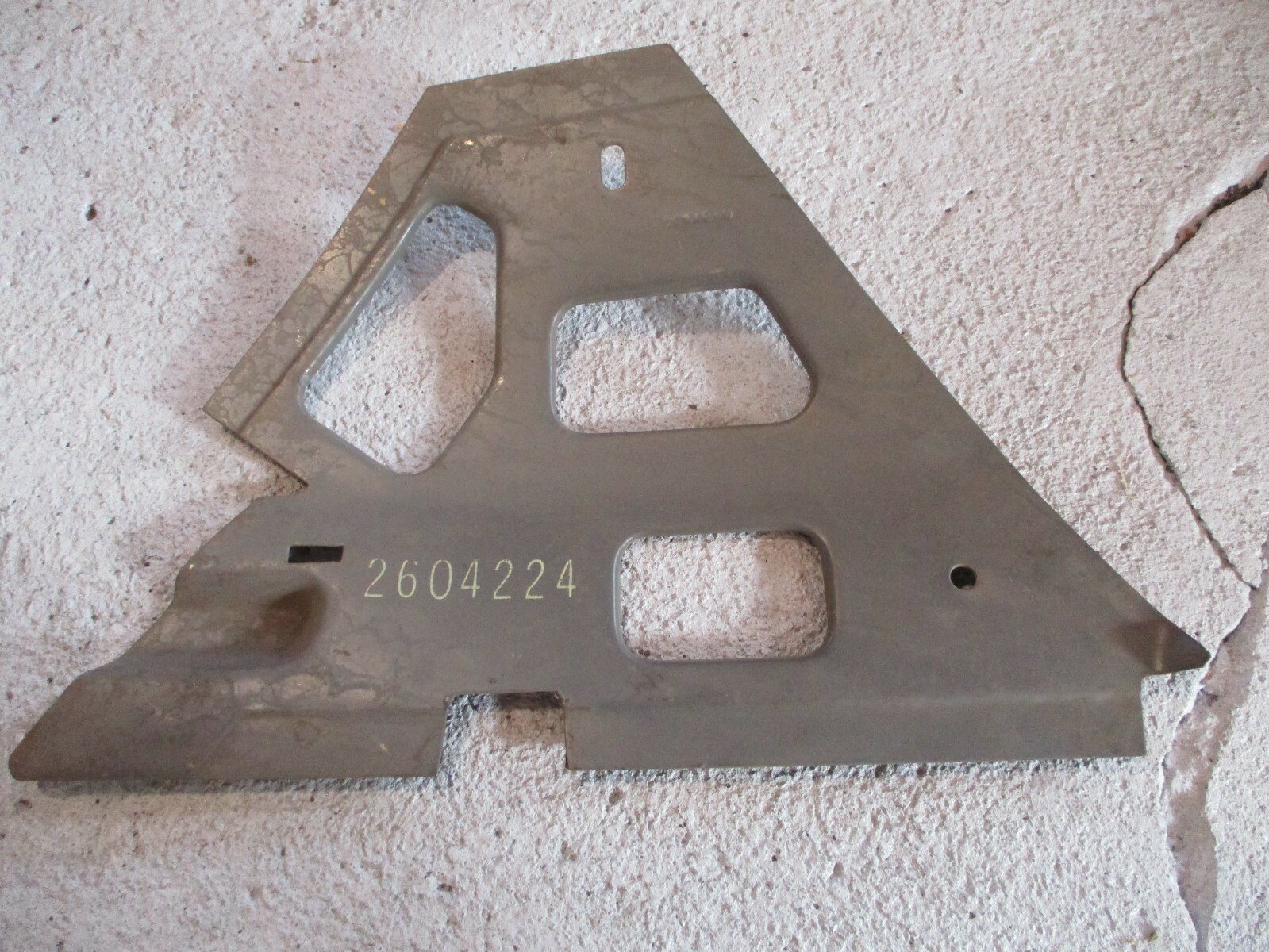 MoPar Rear Lower Quarter Inside Panel - NOS - '68 Dart 2 Dr Hdtp - P/N 2604224