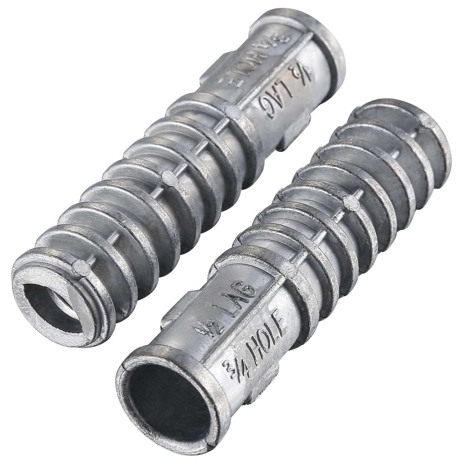 (30pcs) 1/4 * 1-1/2 Lag Shield Anchor Long Zinc Alloy Bolts Concrete Anchors, Zi