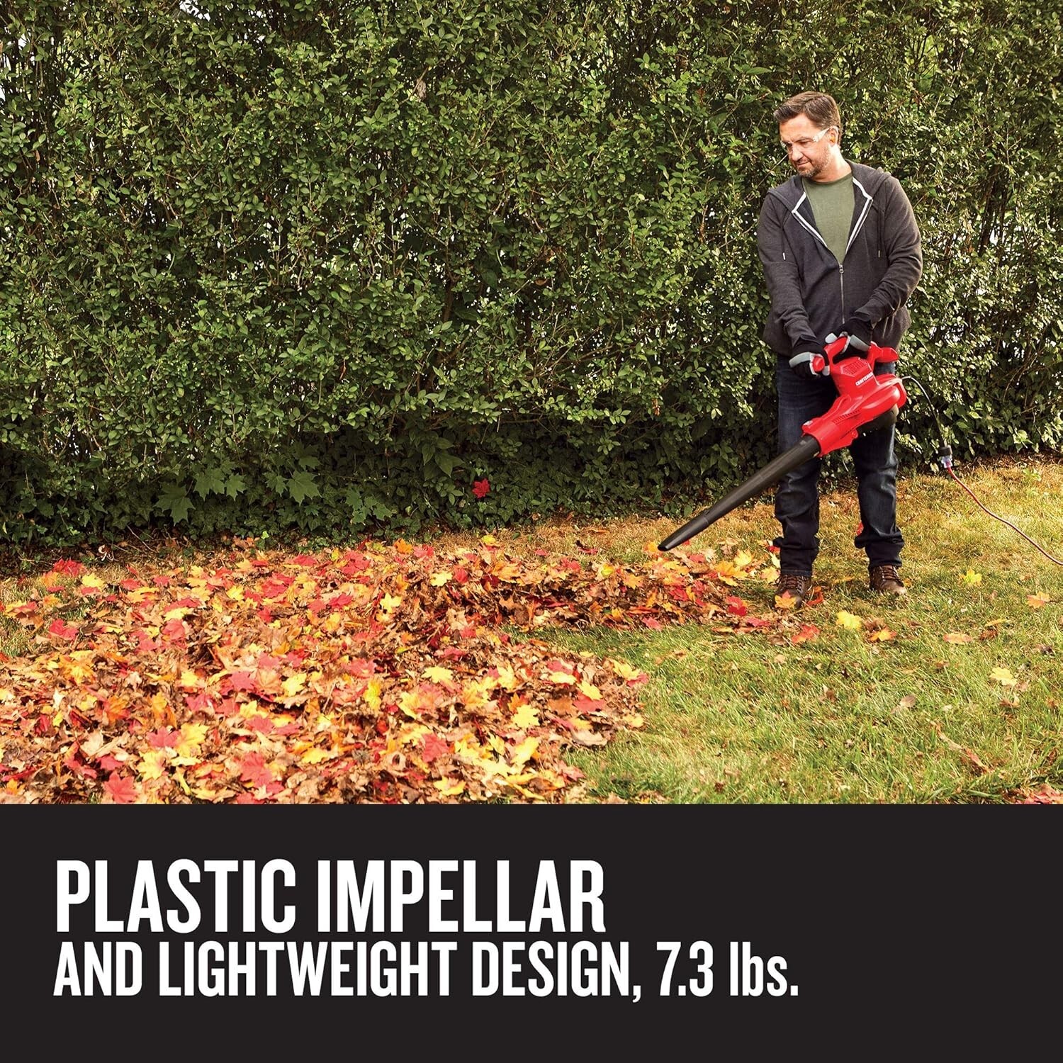Craftsman 3-in-1 Leaf Blower Corded Electric 12 Amp Leaf Vacuum Mulcher