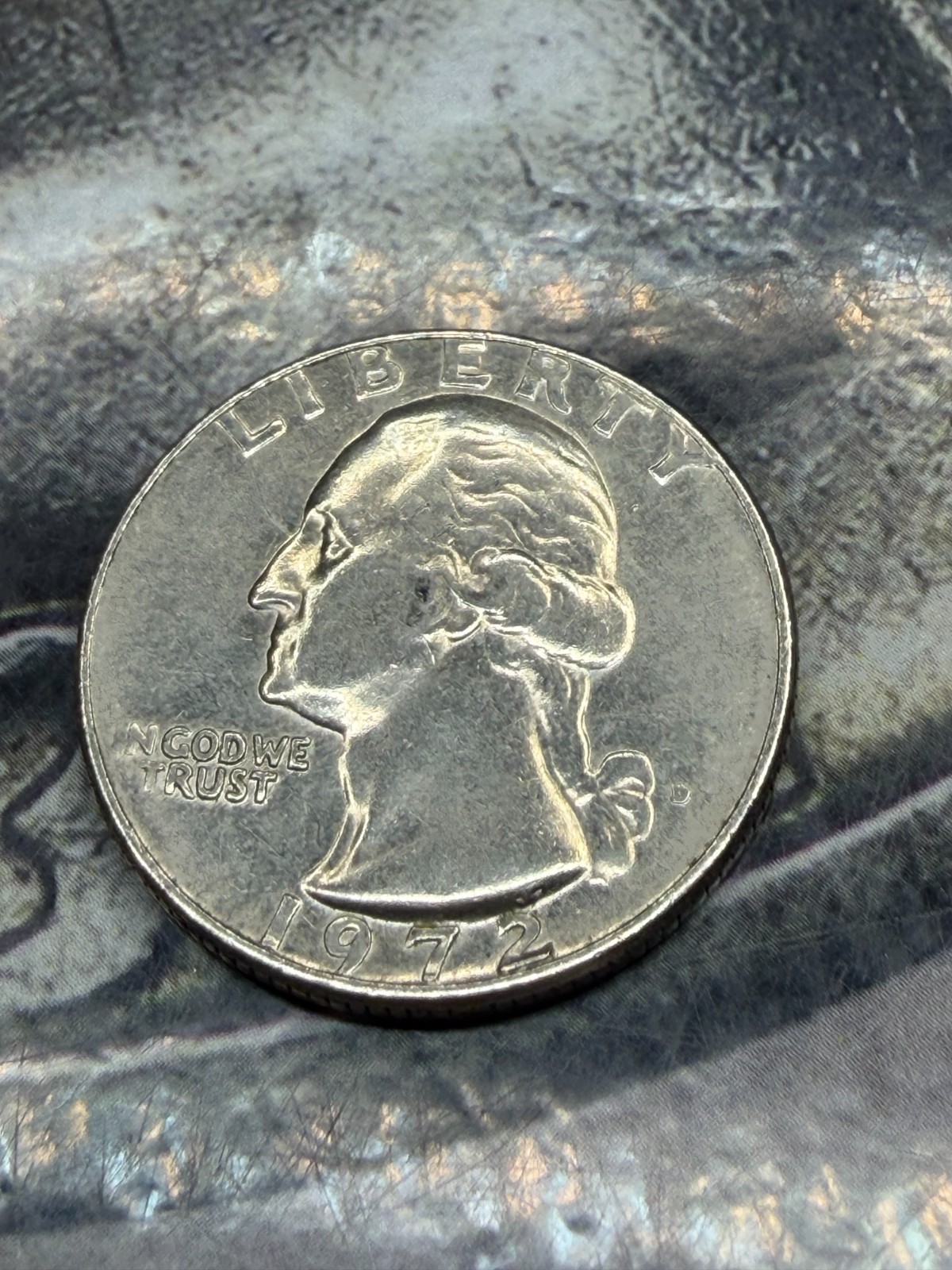 1972-D WA Quarter, Nice coin