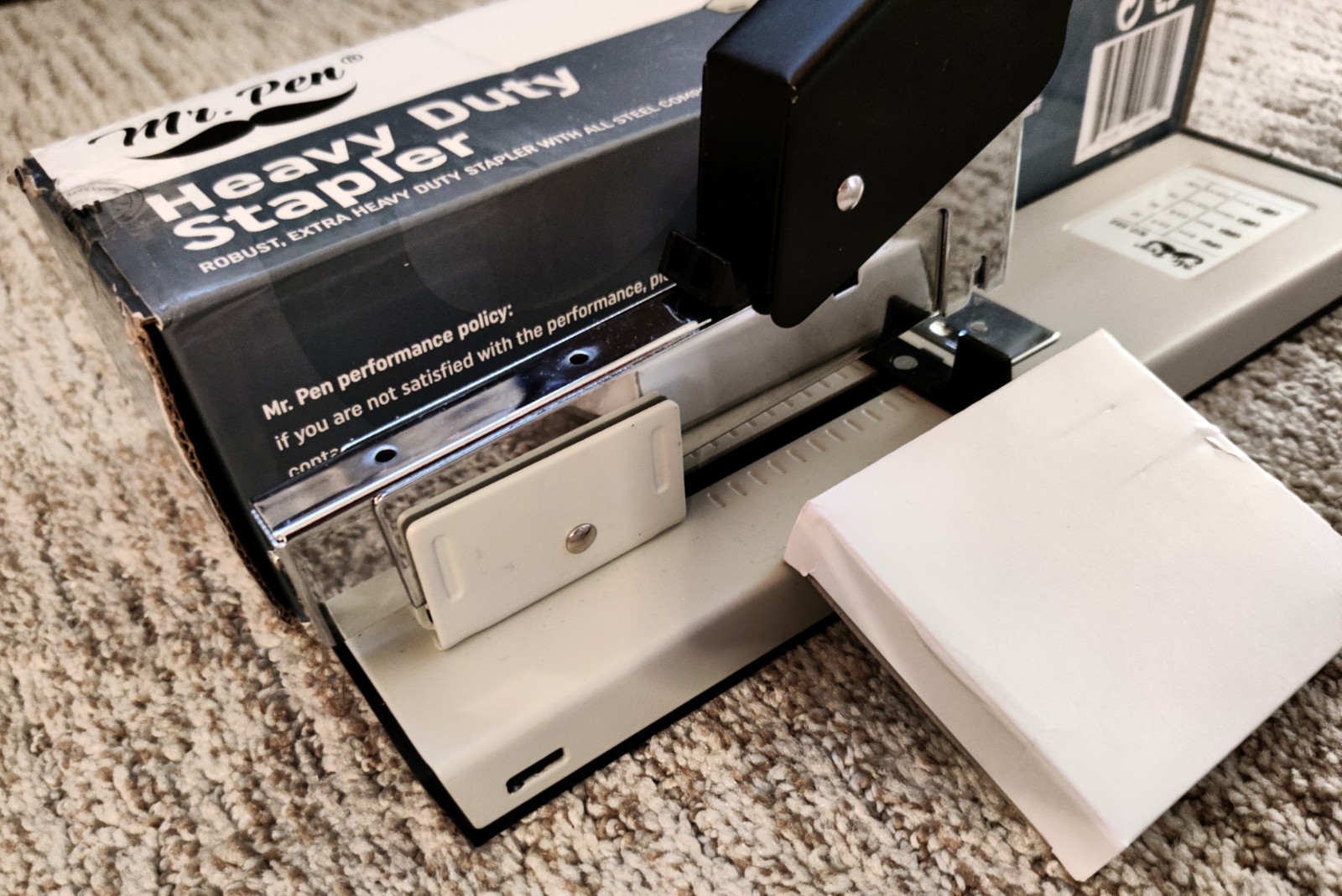 OPEN BOX - Mr. Pen Heavy Duty Stapler, Fully Functioning FREE SHIP