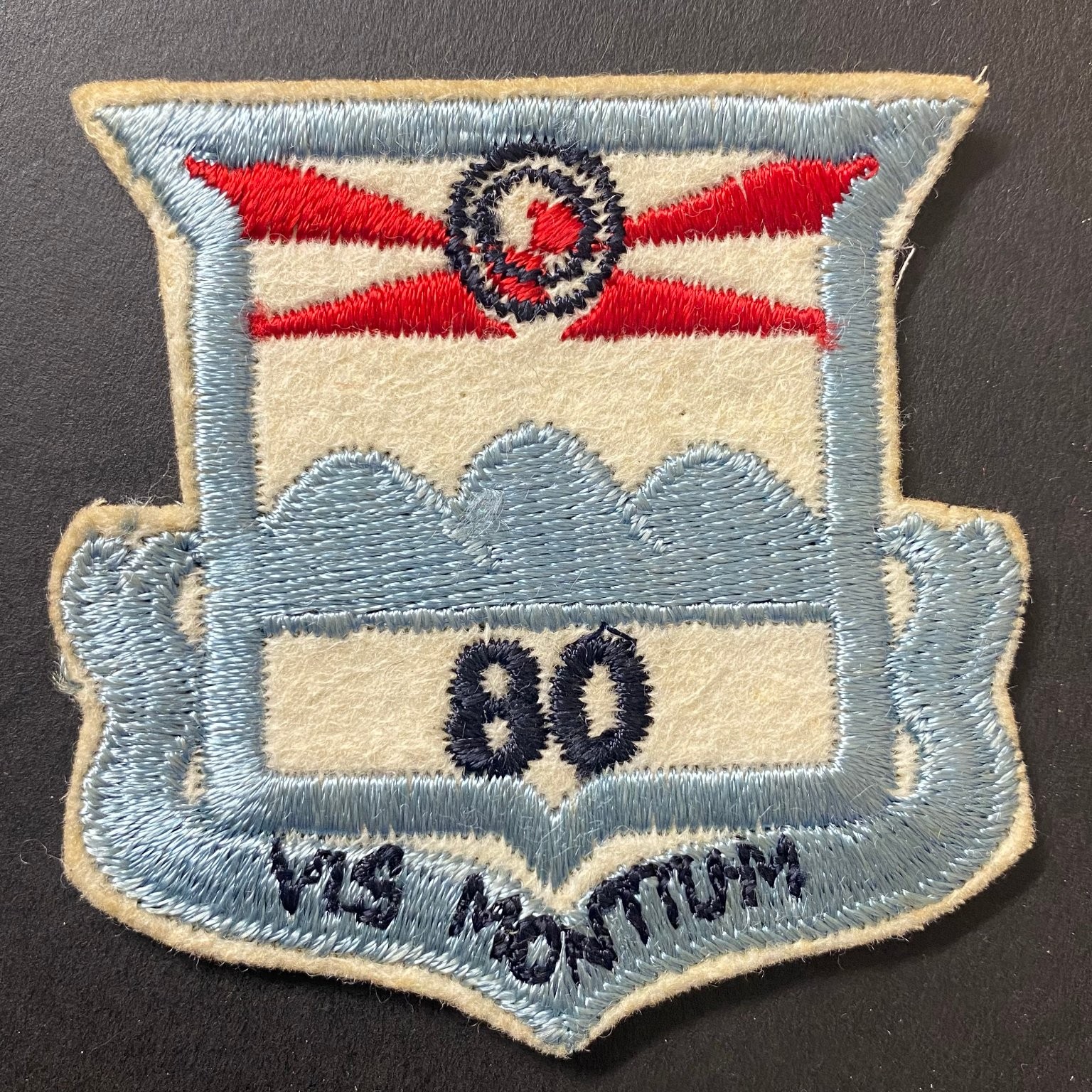 US Navy VS Montum 80 Squadron Military Aviation Patch 3.5in Embroidered