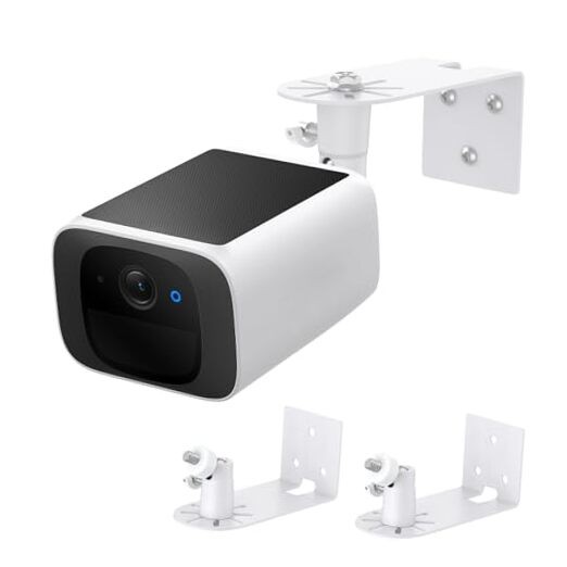 Metal Wall Mount Compatible with eufy SoloCam S220/C210, eufyCam 2C/2C Pro,