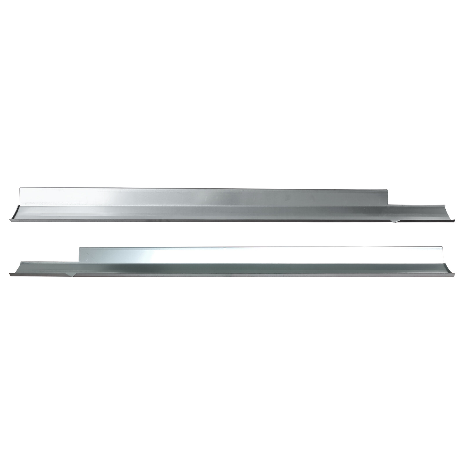 For 2008 2009 2010 2011 Ford Focus Silver Slip-on Rocker Panel 4 door Left+Right