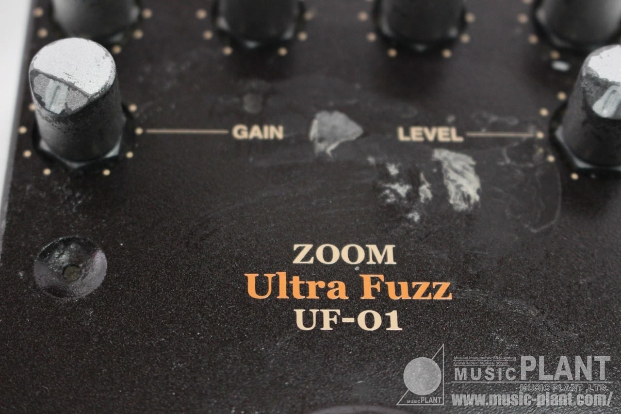 ZOOM UF-01 Ultra Fuzz Analog Circuit Guitar Effects Pedal Used