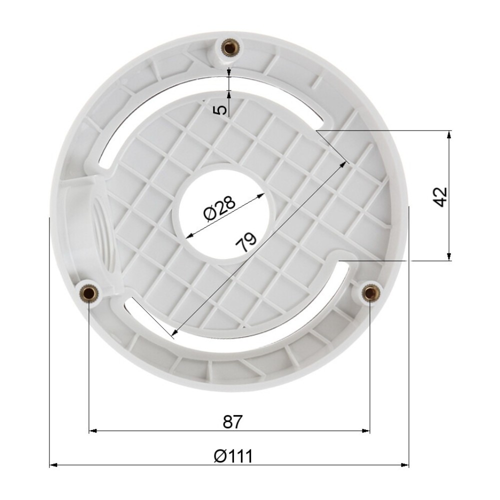 Nex DS-1259ZJ AB110 Inclined Ceiling Mount Bracket for Select Hikvision Cameras#