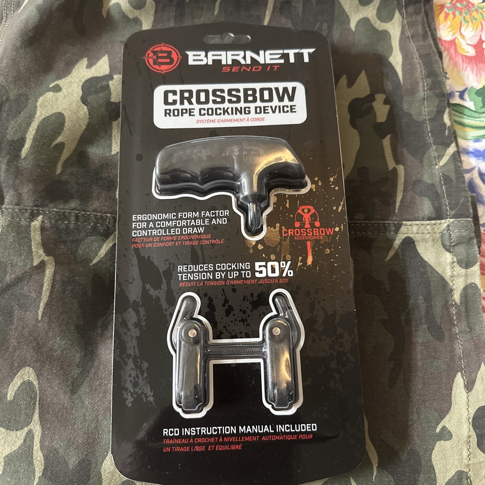 Barnett BAR17014 Rope Cocking Device  50% Less Tension Ergonomic Grips