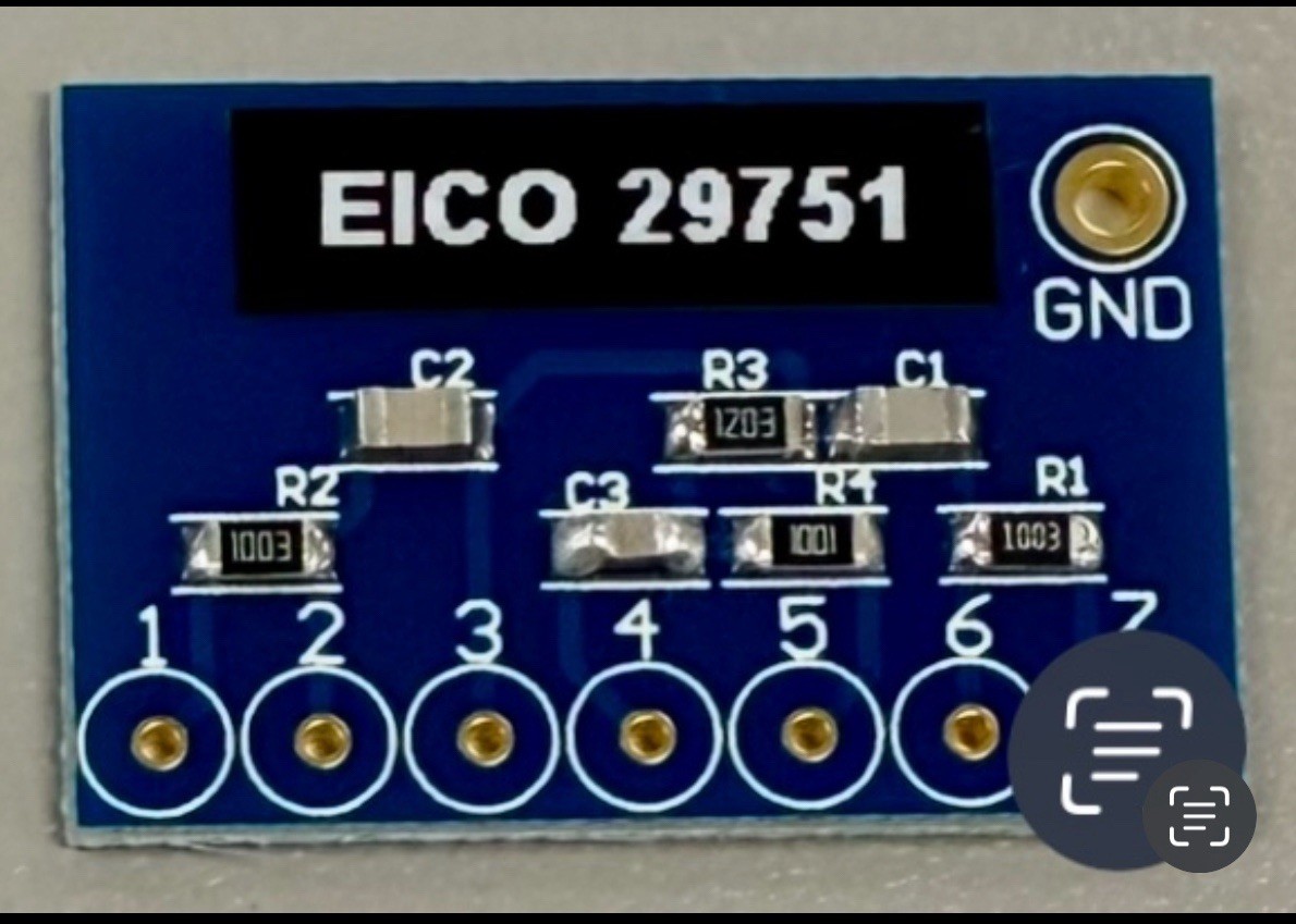 EICO HF-32 PREMIUM TONE CONTROL UPGRADE, 29751 PEC Packaged Circuit Replacement