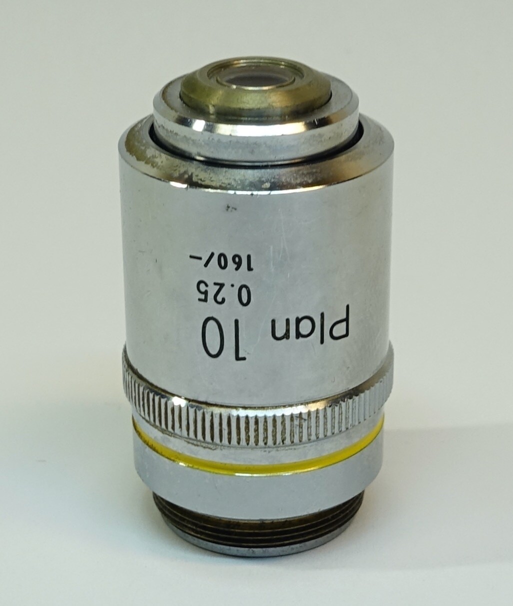 Nikon Plan 10X/0.25 160/- Microscope Objective
