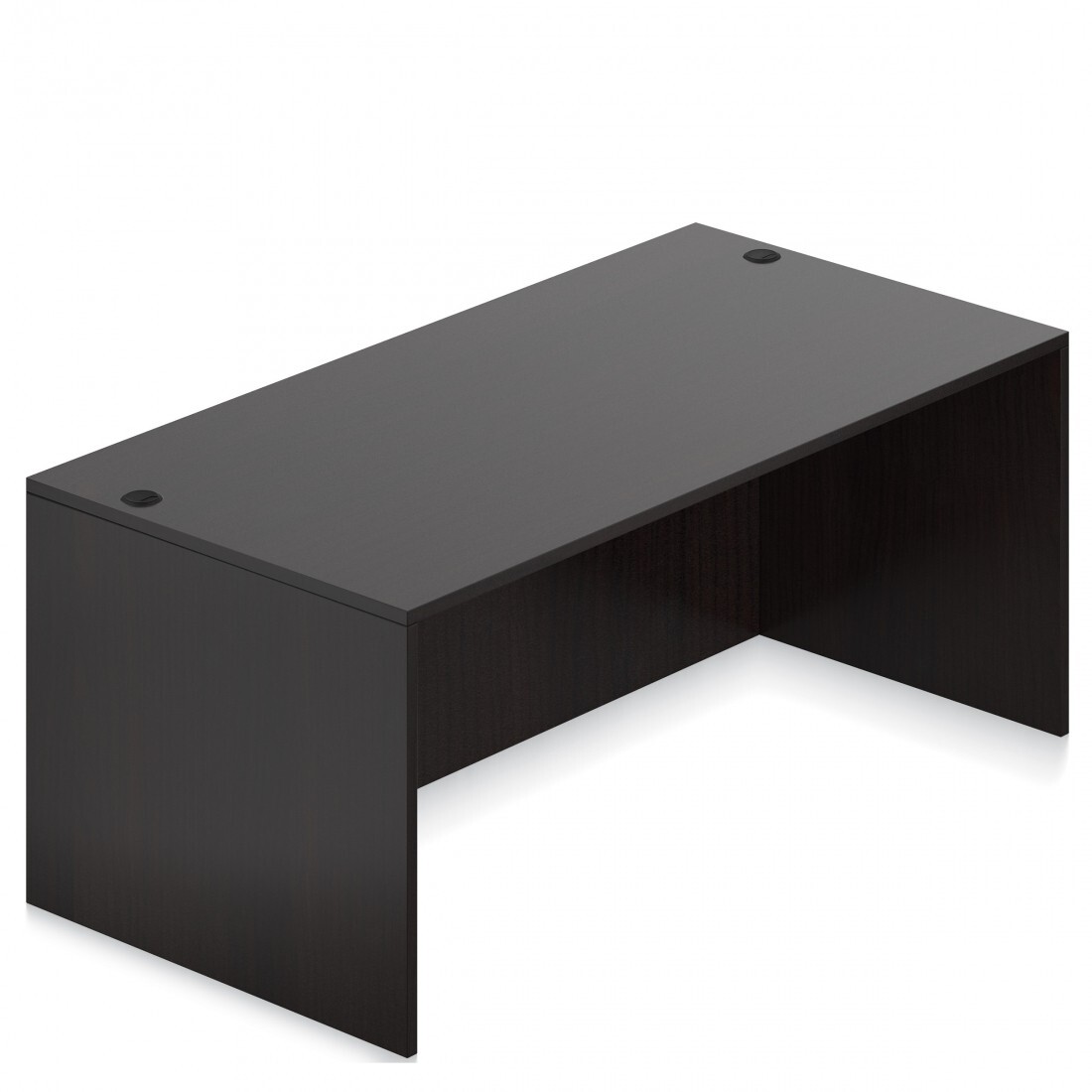 Offices To Go OTG No Pedestal Desk Shell 36"d x 71"w with Espresso Free Ship