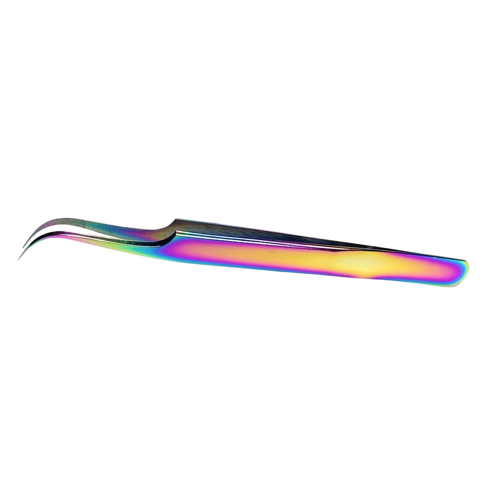 Multi Color Classic Fiber Tips Tweezer for Eyelash Extensions - S Shape