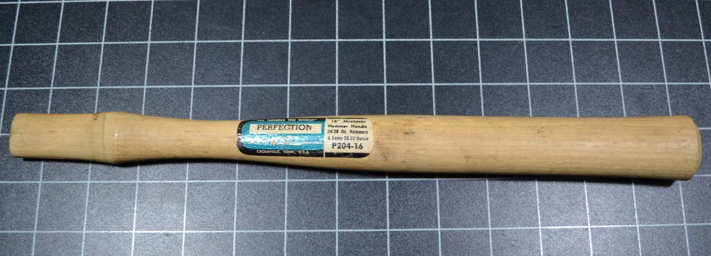 PERFECTION - TURNER, DAY & WOOLWORTH HANDLE CORP - MACHINIST / BLACKSMITH HAMMER