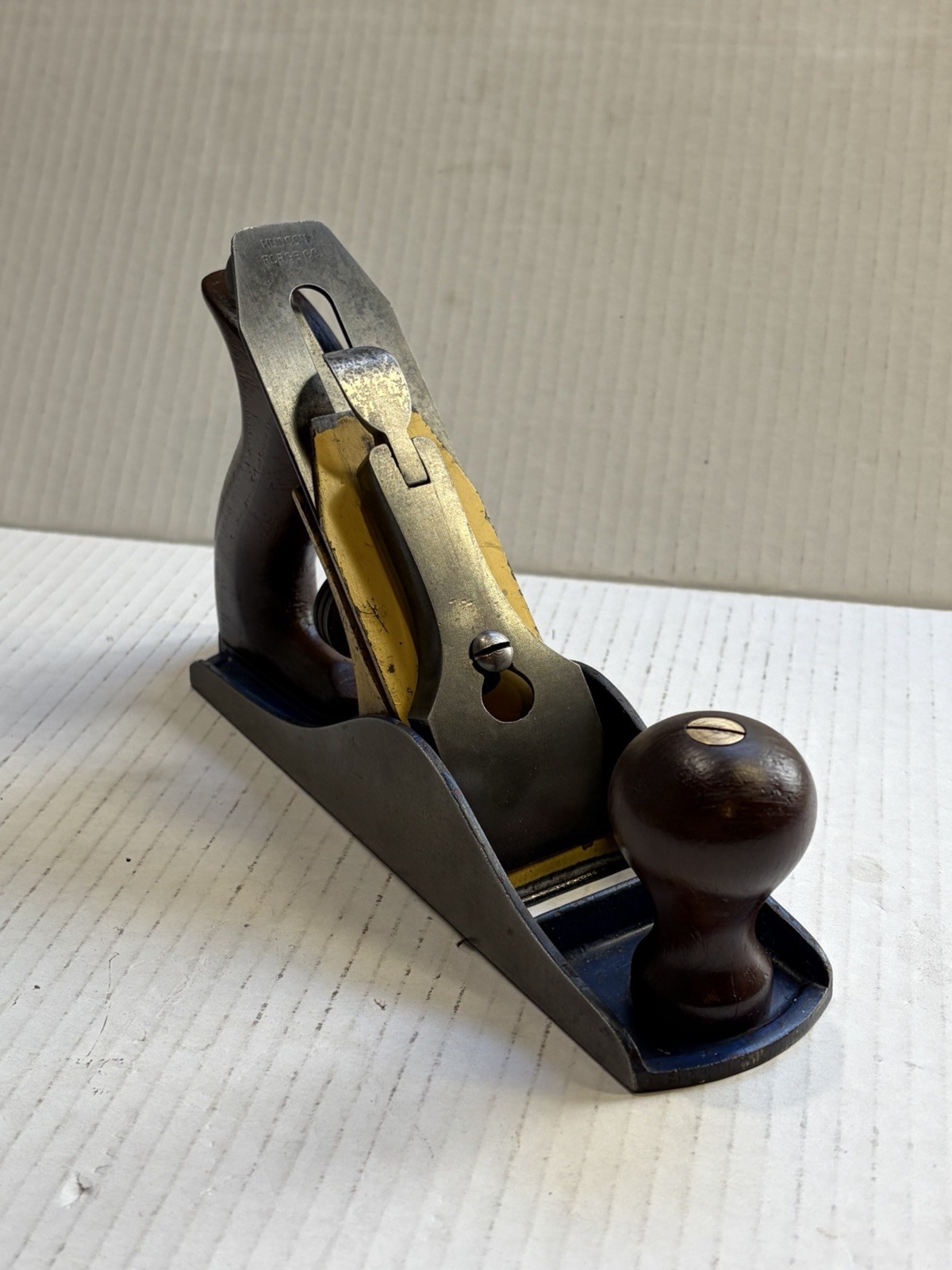Vintage Hudson Forge Woodworking Hand Plane USA