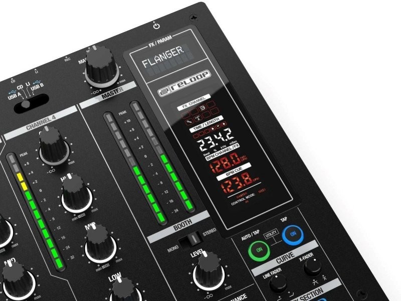 Reloop RMX‑95 Digital 4‑Channel DJ Mixer