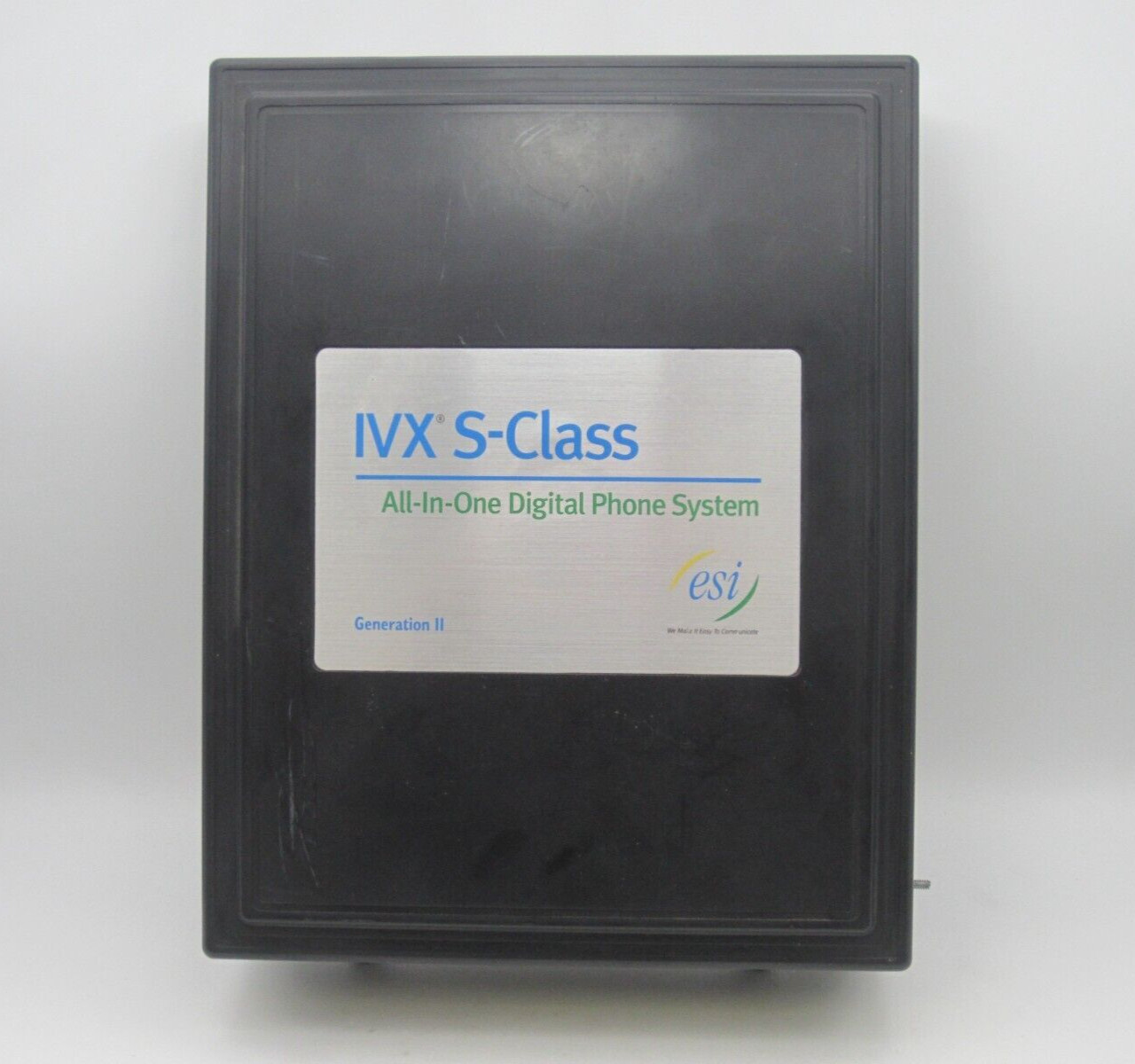 ESI IVX S-Class Phone System Gen II with NSP & Power Supply