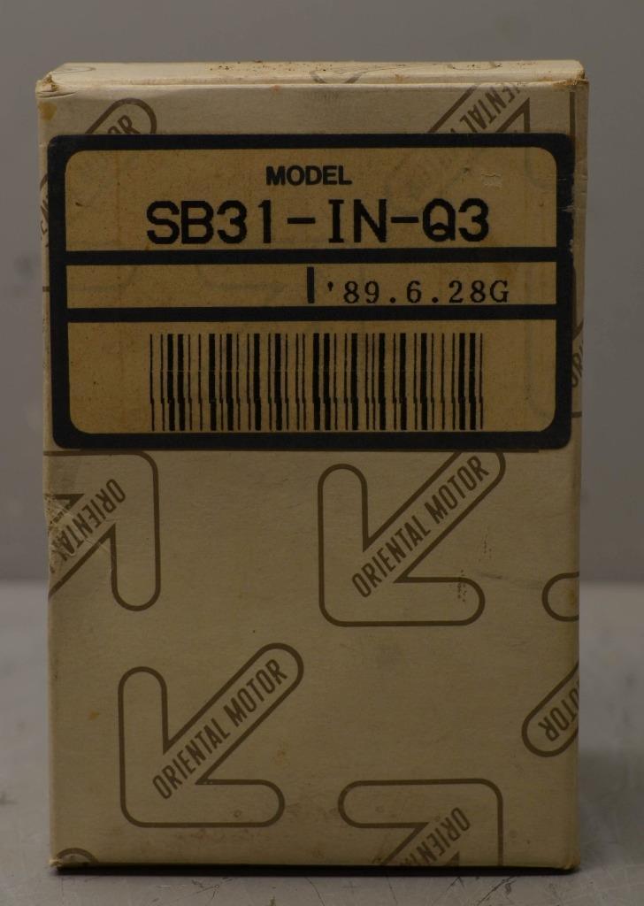 Oriental Motor Brake Pack Model SB31-IN-Q3 ++ NEW ++
