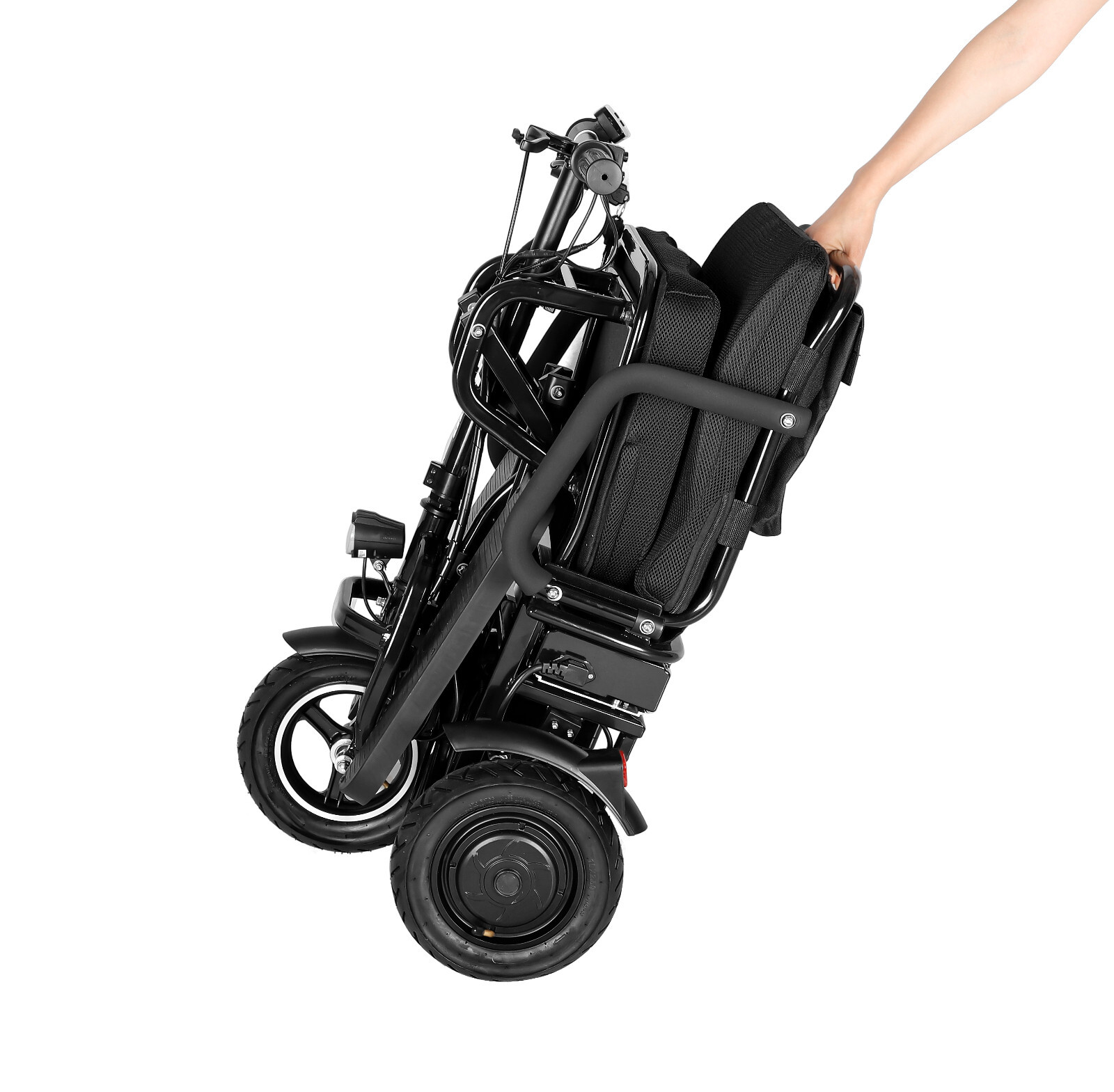 3 Wheel Folding Mobility Scooter Power Wheel Chairs Electric Long Range Portable