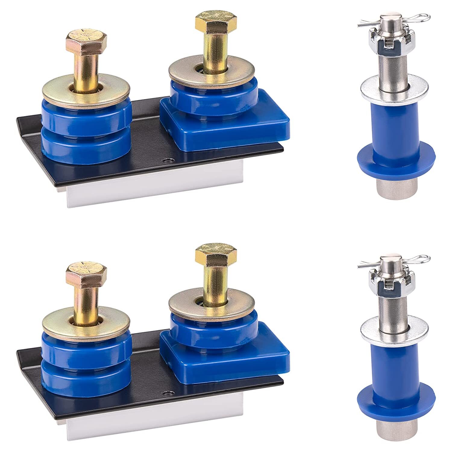 Engine Hood Hinge Pivot Bushing & Mounting Bolt Set Kits For Peterbilt 378 379