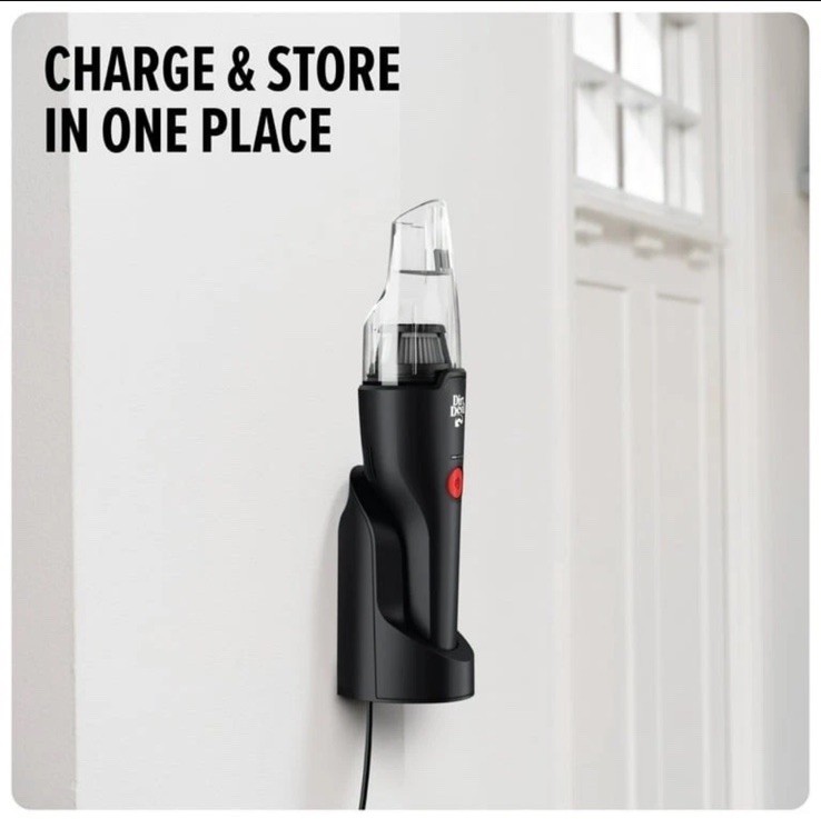 Dirt Devil Cordless Handheld Vacuum, with Crevice and Brush Tools