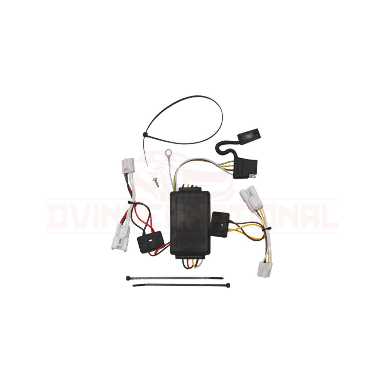 Draw-Tite 118415 T-One T-Connector Harness 4-Way  for Hyundai Santa Fe '07-'12