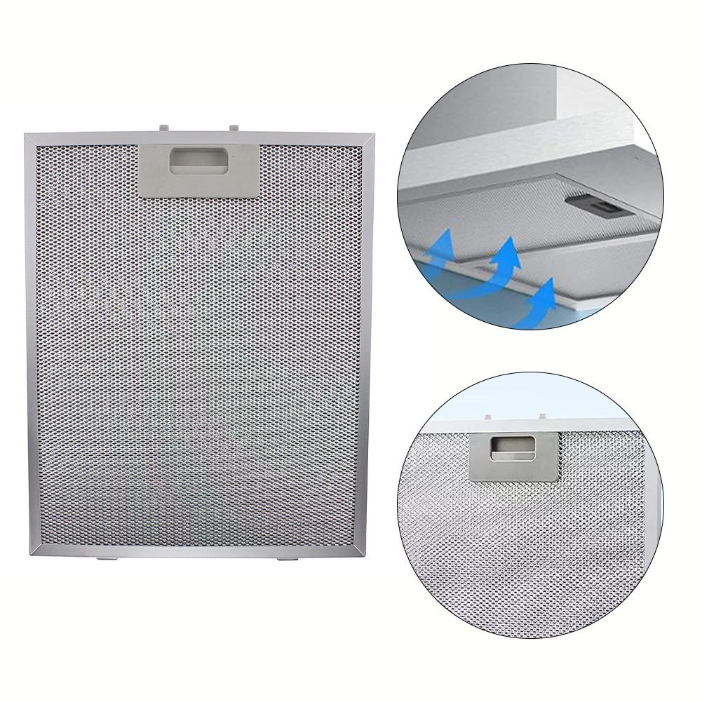 250 x 310mm Stainless Steel For Range Hood Grease Filter for Exhaust Suction