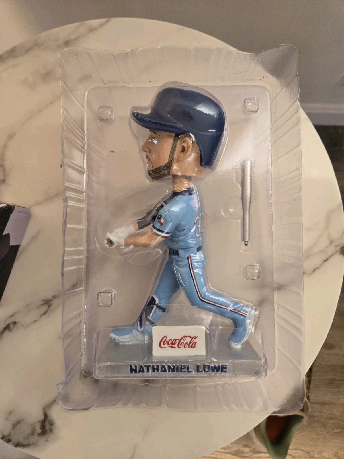 Nathaniel Lowe Silver Slugger Bobblehead
