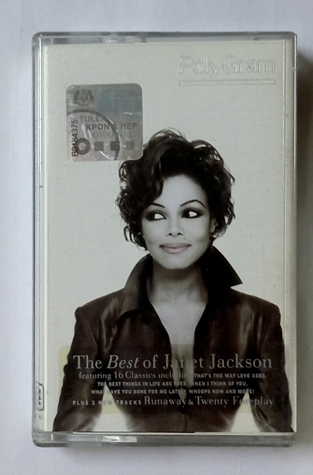The Best of Janet Jackson Rare 1995 A&M Records Malaysia Cassette Tape