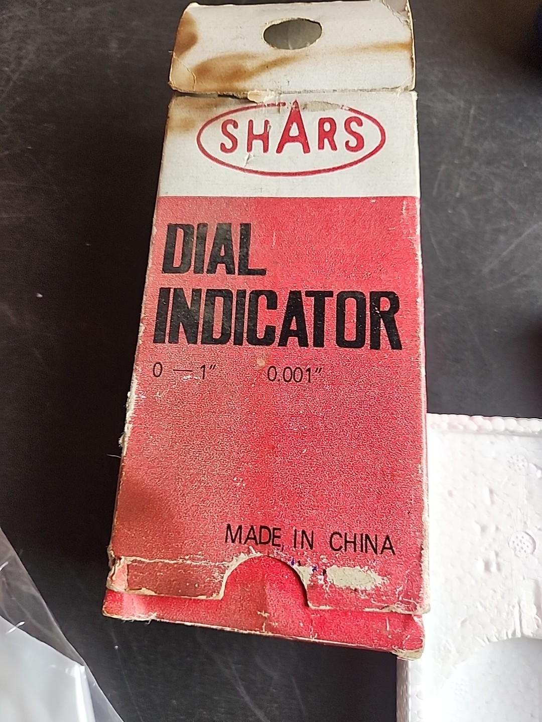Shars 1" Precision Dial Indicator .001" Graduation