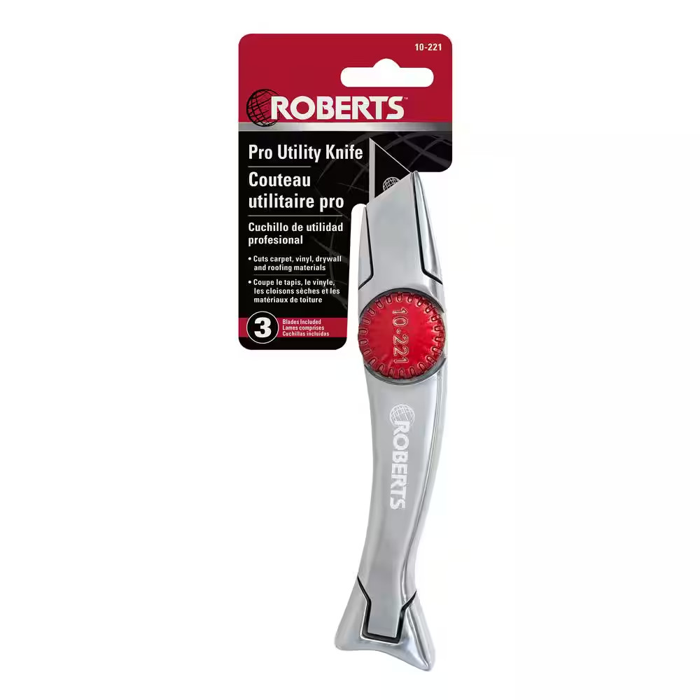 Pro Utility Knife with Magnetic Blade Holder