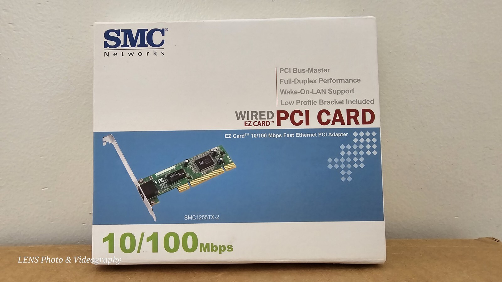 SMC1255TX-2SMC 10/100 Fast Ethernet EZ PCI Card
