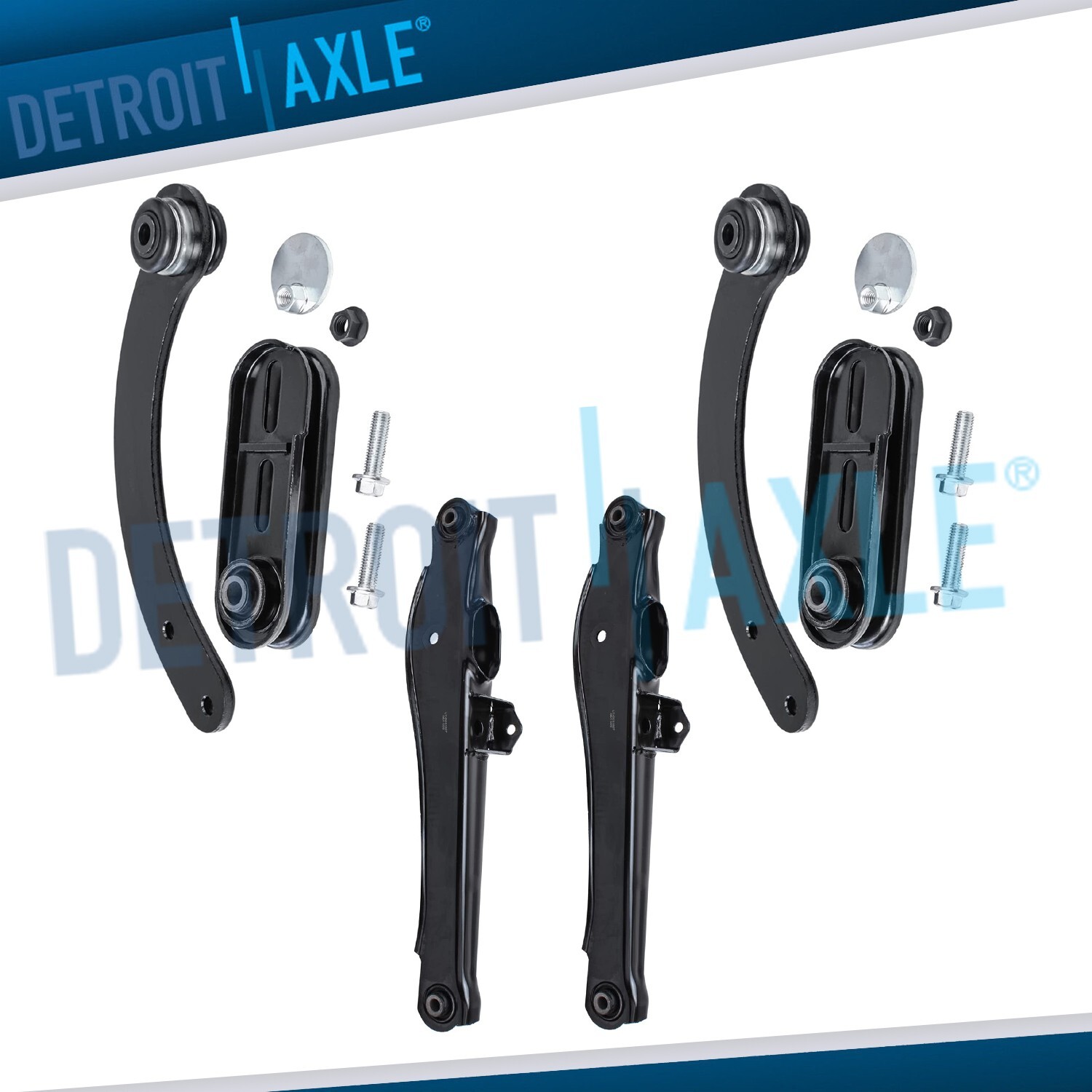 Rear Upper Lower Control Arms for 2007-2017 Jeep Compass Patriot Dodge Caliber
