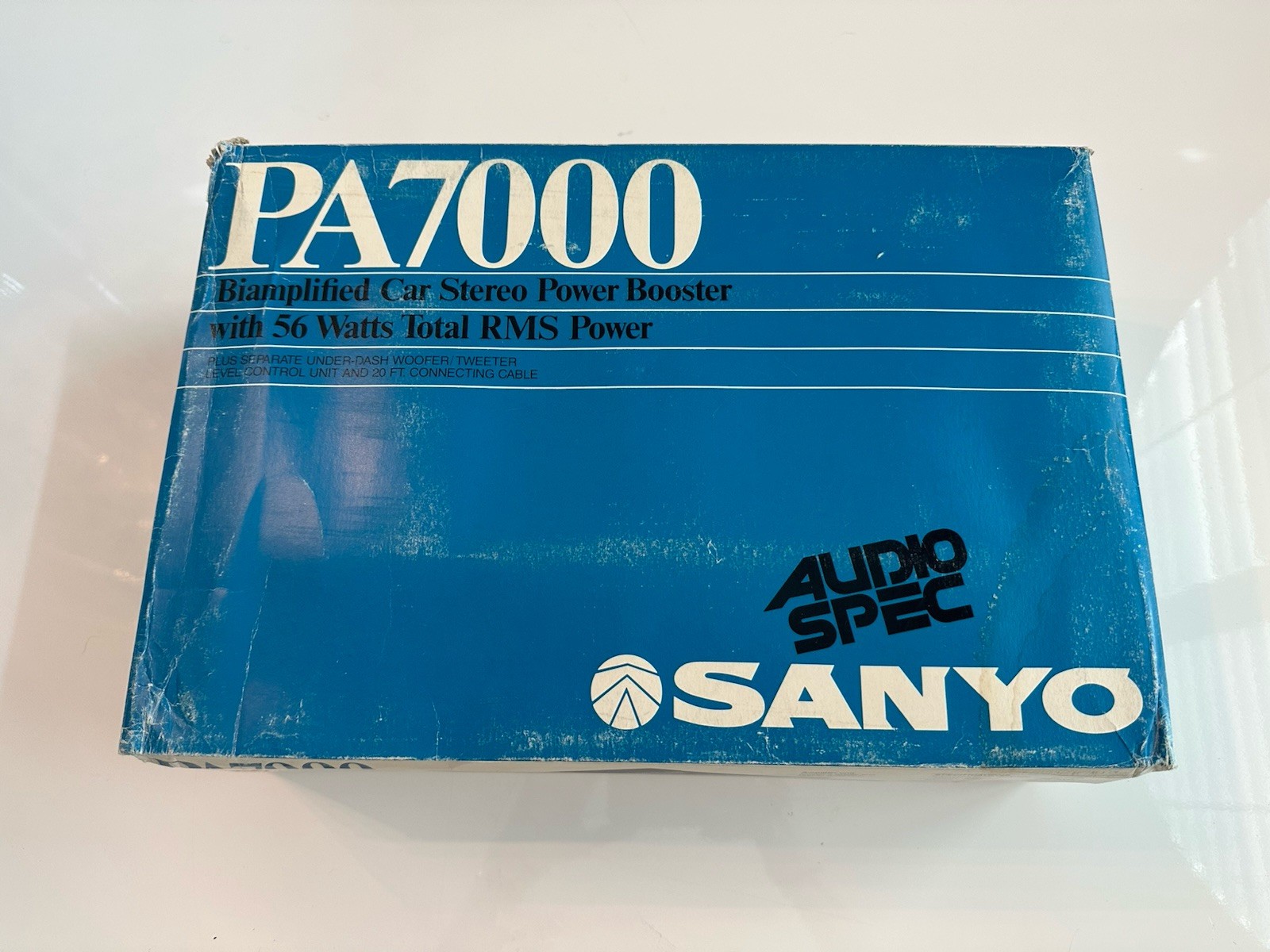 VINTAGE *NEW* 1980's Sanyo PA 7000 Bi-Amplified Car Stereo Power Booster