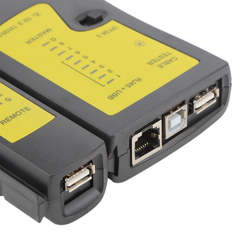 YG468U Professional RJ45+USB Cable Tester Fast Accurate Testing Network Phone