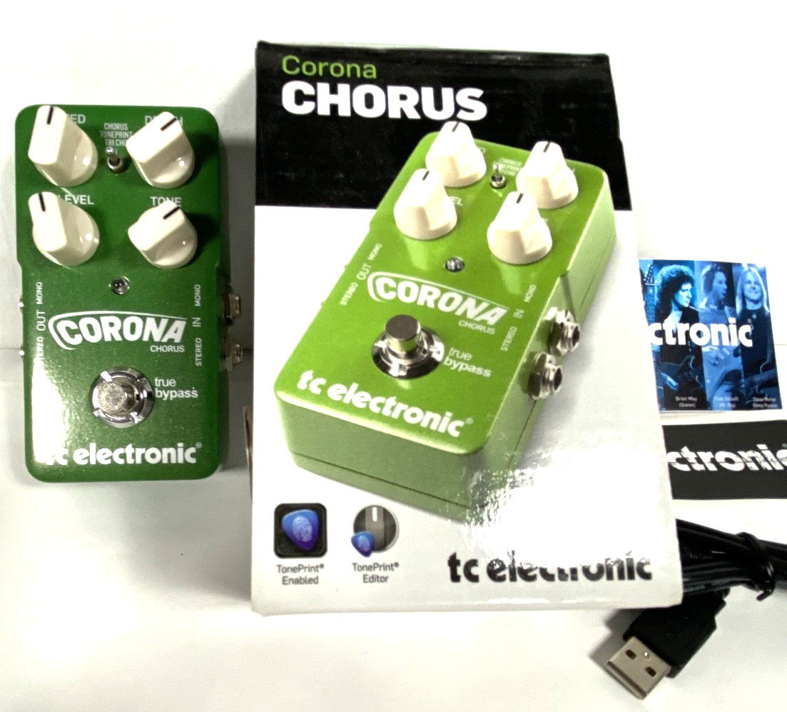 tc electronic Corona Chorus GREAT SHAPE WITH BOX AND CORD