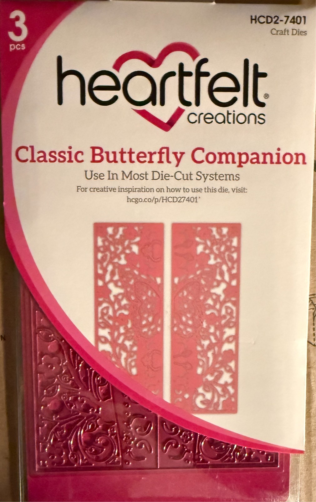 Heartfelt Creations Classic Butterfly Companion