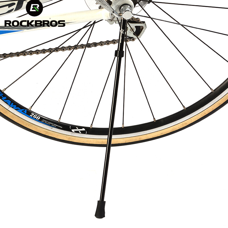 ROCKBROS Bike Stand Prop Side Rear KickStand Stainless Steel Quick Release Steel