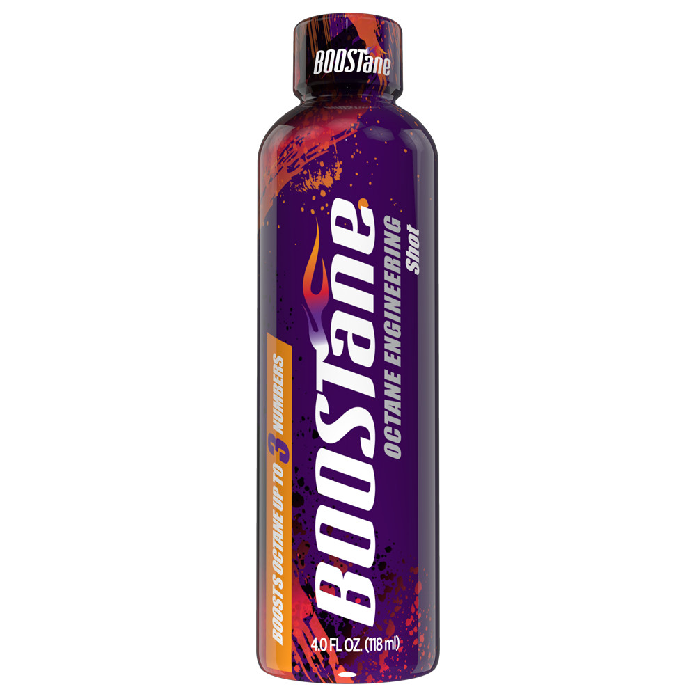 BOOSTane Shot Octane Booster Increases Pump Fuel Gasoline (4-Ounce Bottle) NEW
