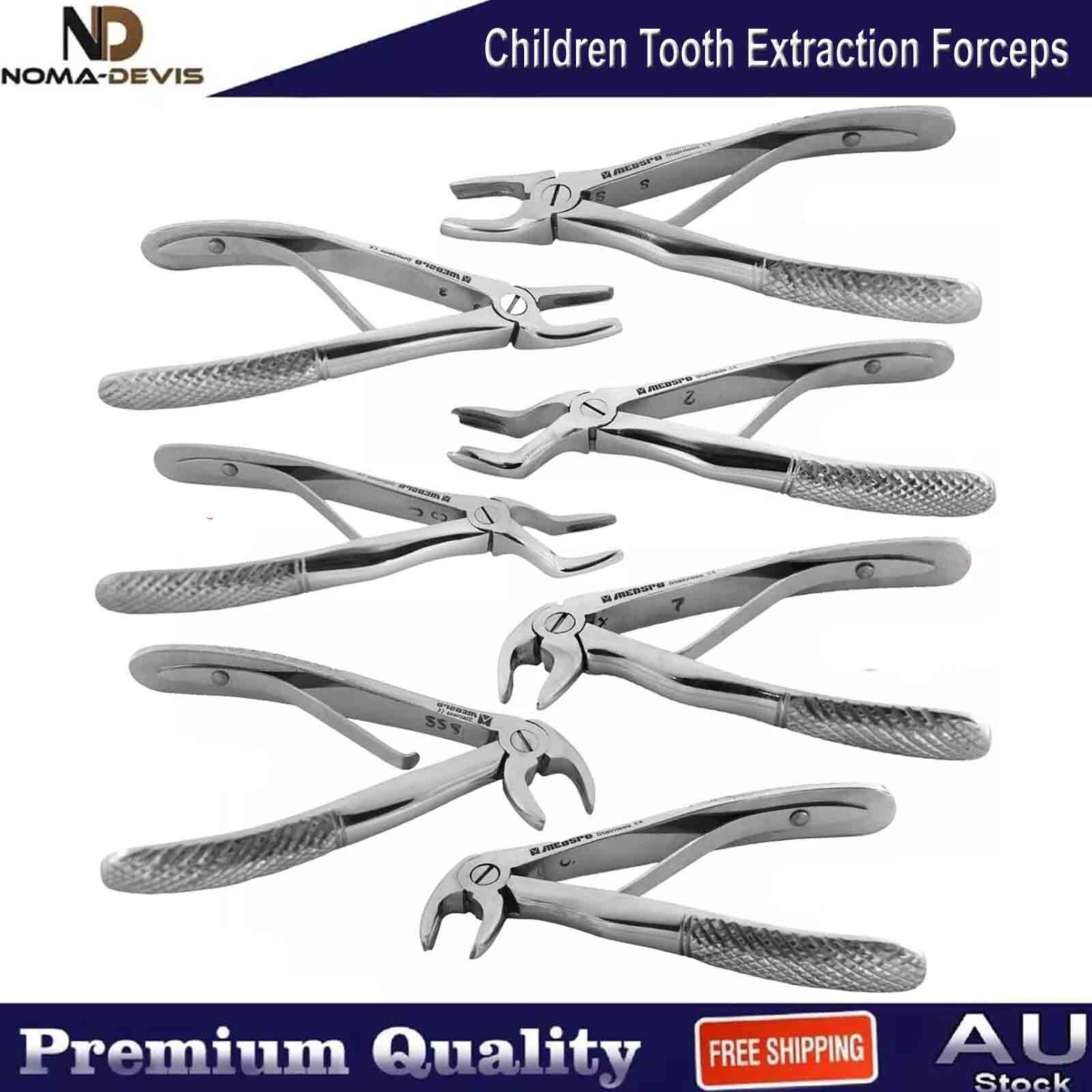 Surgical Children Tooth Extraction Forceps Upper Lower Molar Oral Surgery Plier