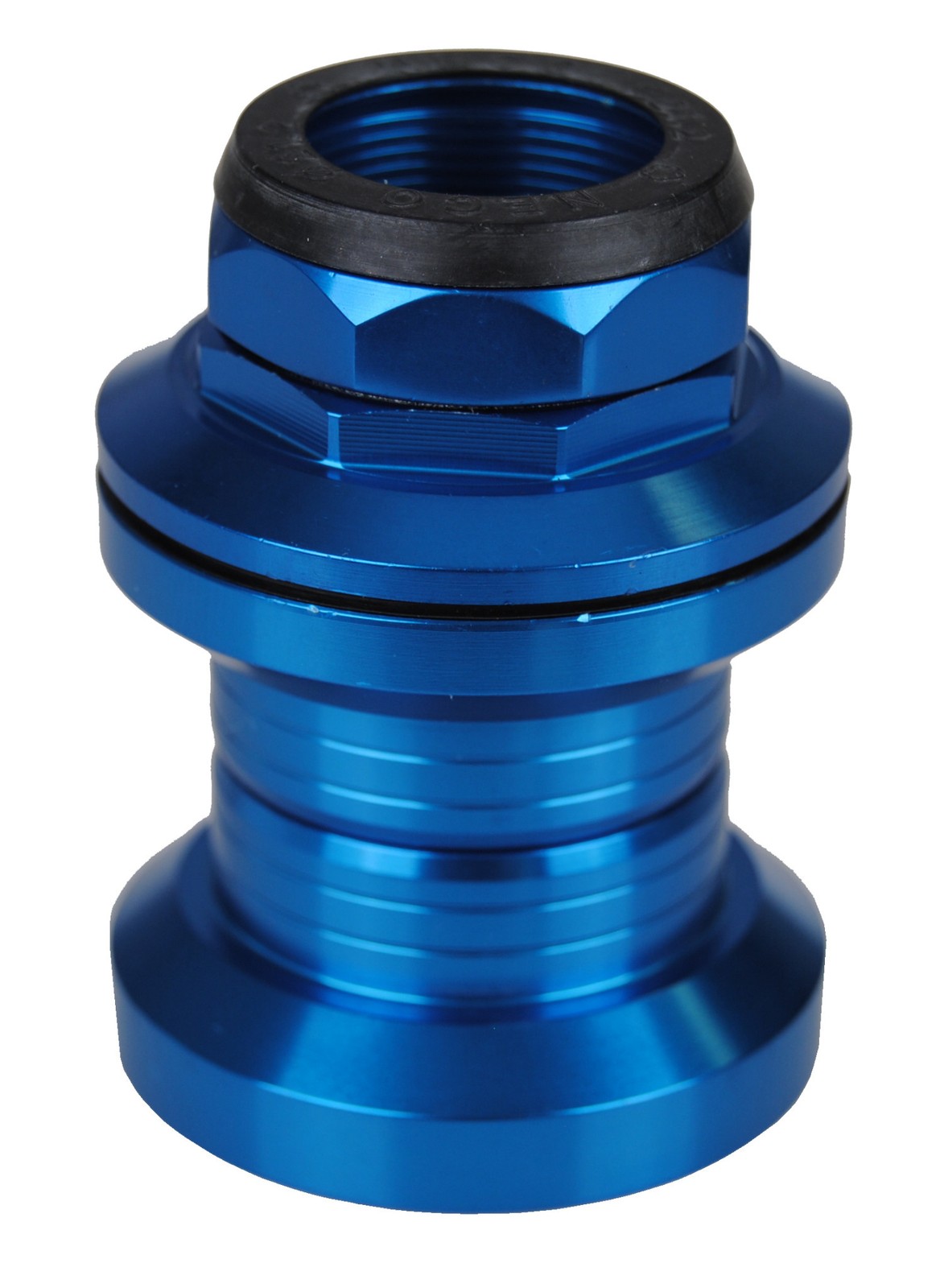 Alloy old school BMX bicycle headset - 1" threaded w/ 32.5mm cups - BLUE