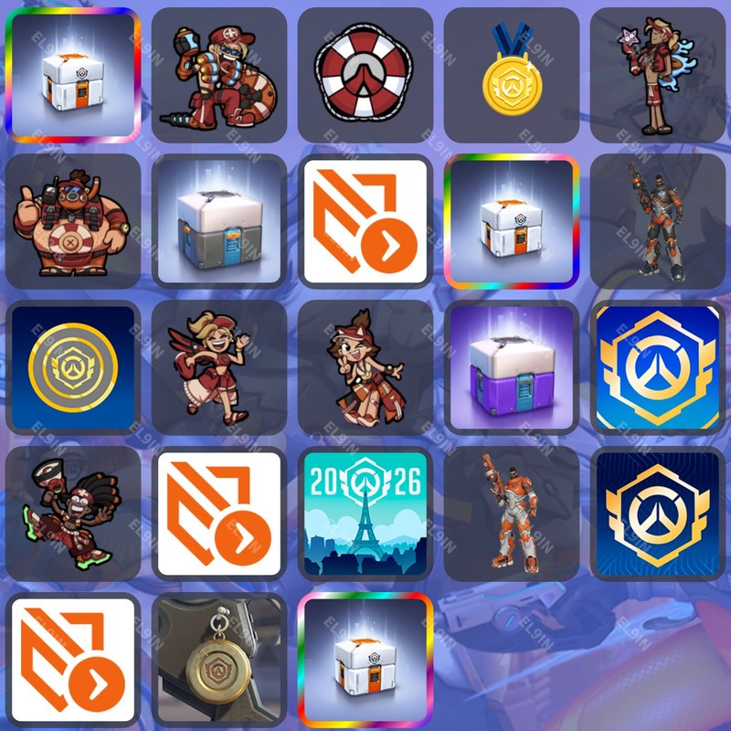 Overwatch 2 • Twitch Drops • 23 Items • OWCS MSC Day 3