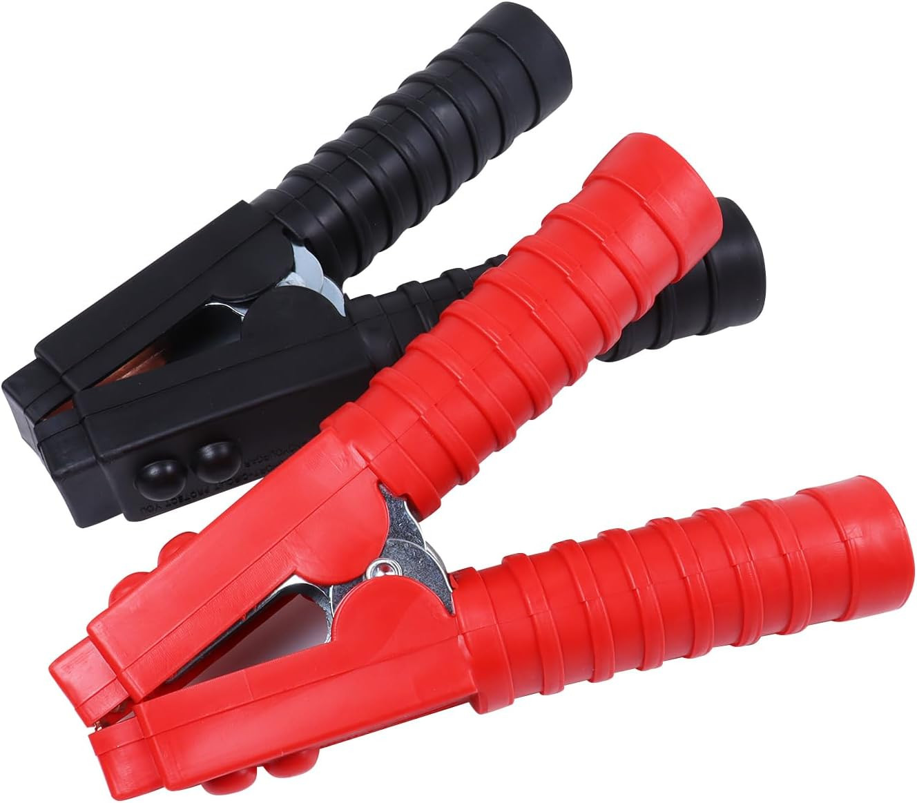 Pure Copper 1500A Jumper Cable Clamp,Heavy Duty, Replacement, Insulated Handle,